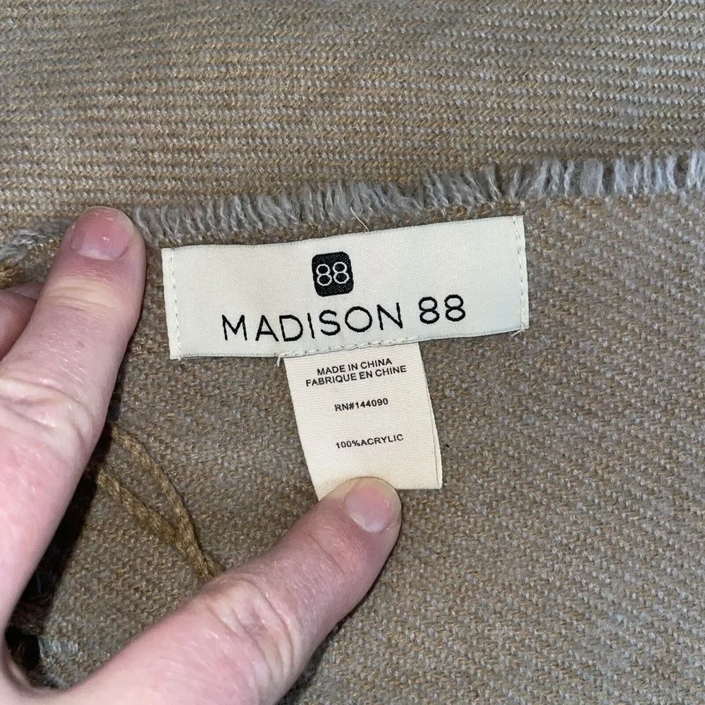 Madison 88 Scarf Wrap Camel Color Large Size‎ 70